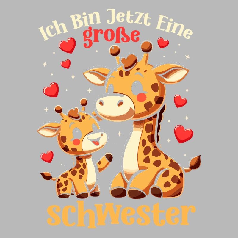 Ich Bin Eine Große Schwester Giraffen