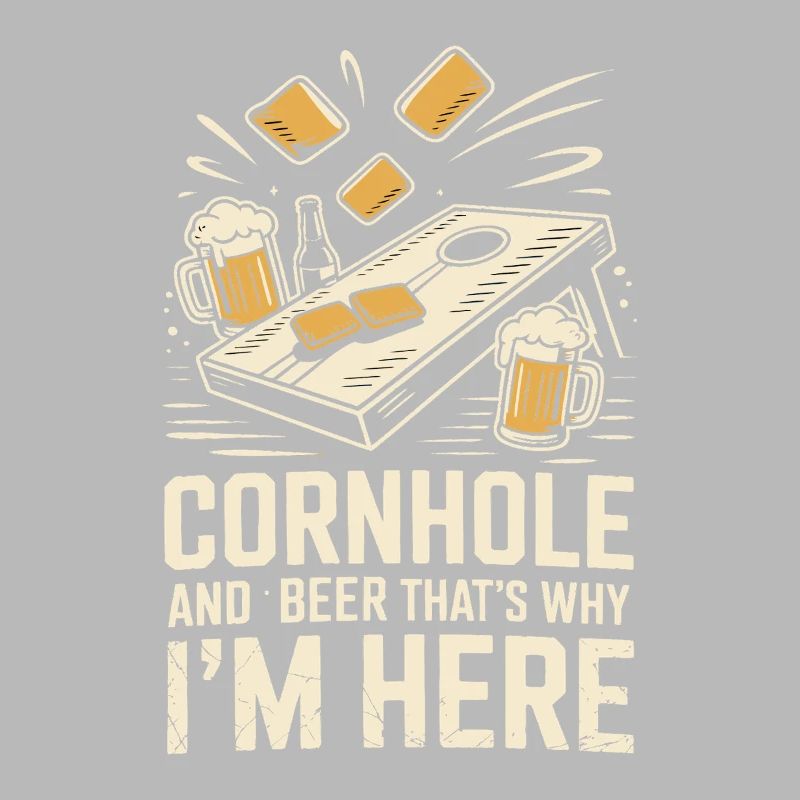 Cornhole And Beer 