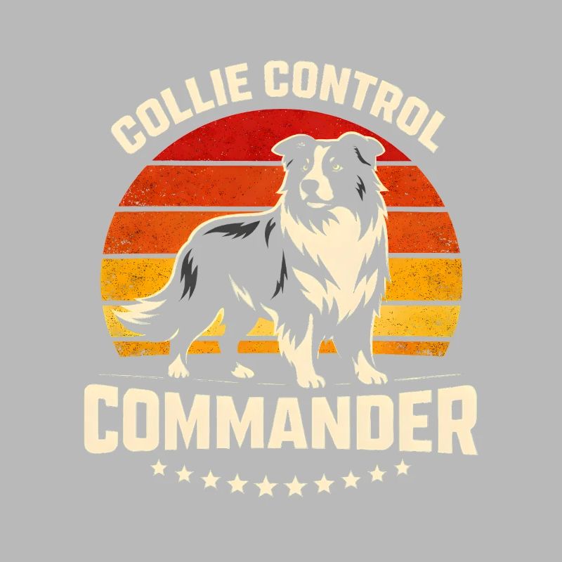Collie Commando | Border Collie Rétro