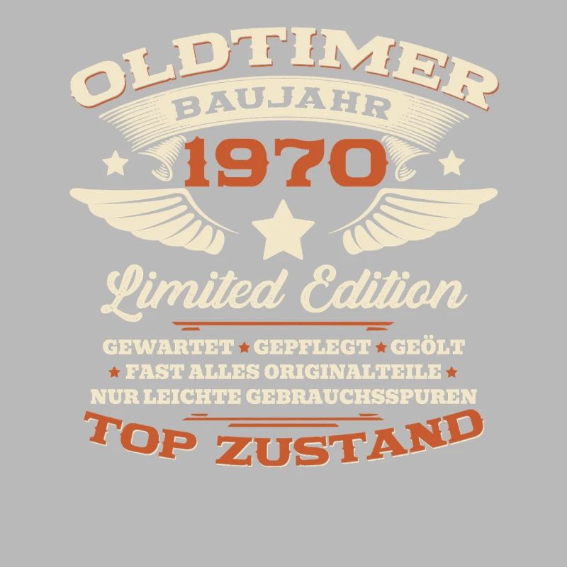 56. Geburtstag Geschenk Mann Oldtimer 1970 Legende