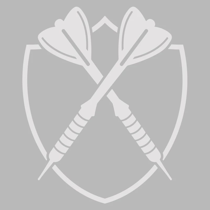 Croix de Bouclier de Fléchettes – Symbole de Précision