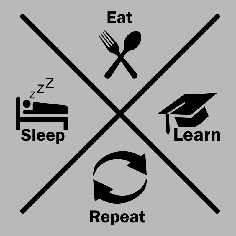 Learn learn sleep cramming gift idea