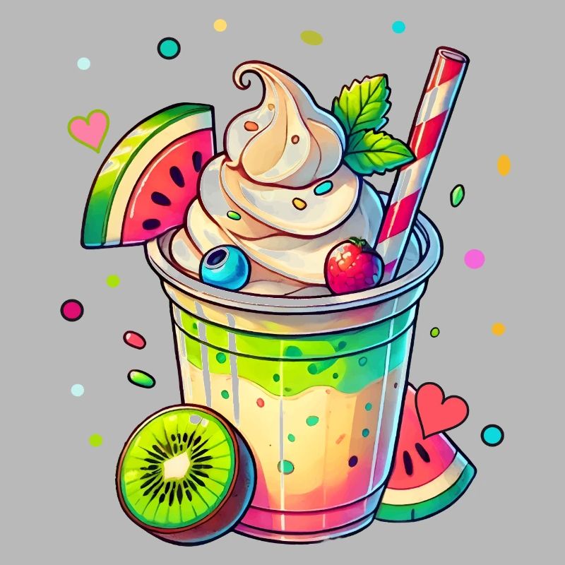 Exotic Fruity Dreams :Milkshake d’été