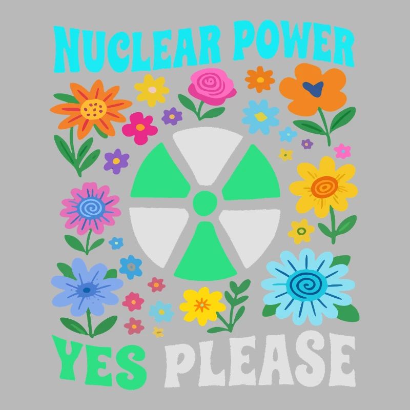 Atomkraft ja bitte mit Blumen
