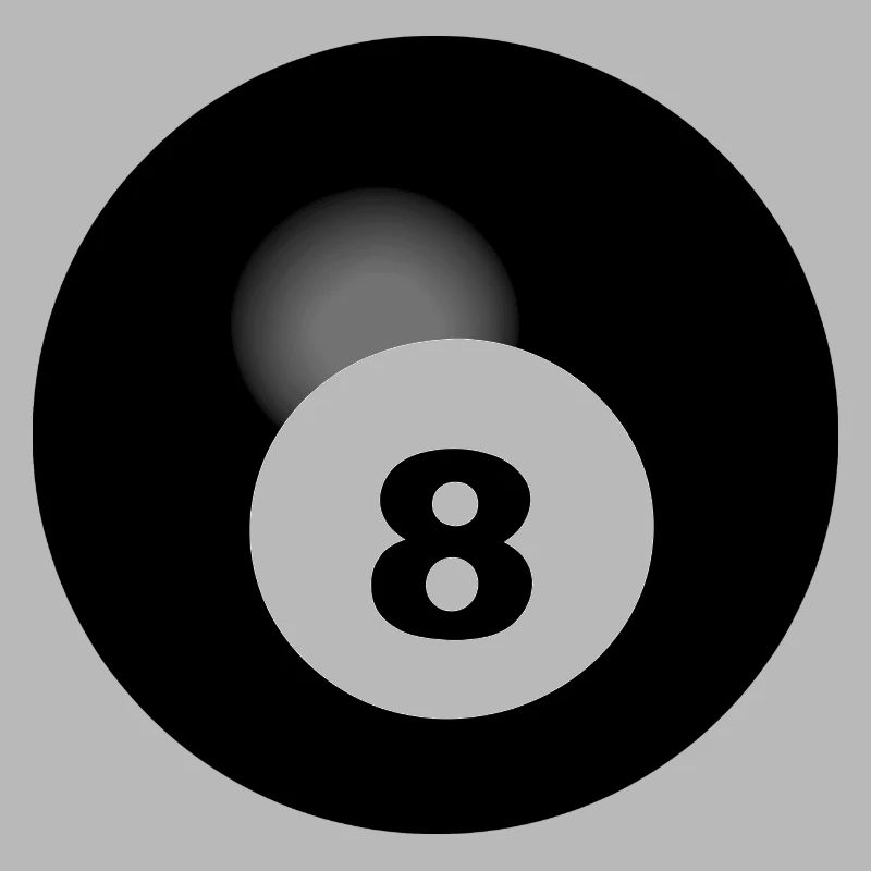 Schwarze 8 Billard