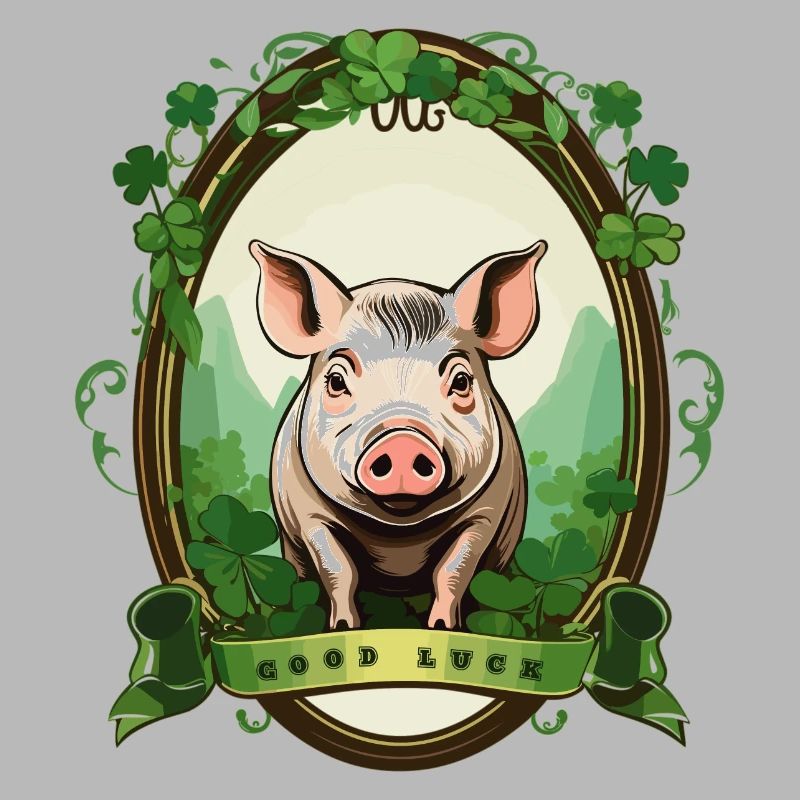Cochon chanceux