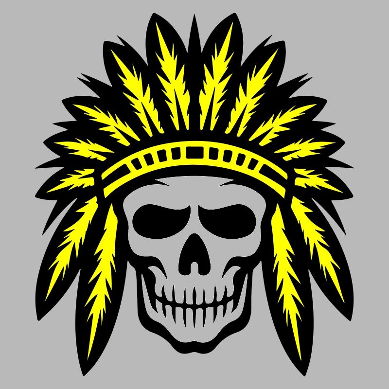 Crâne de chef indien apache