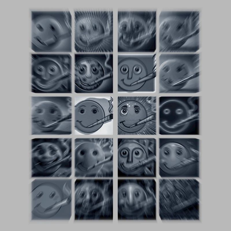 Smoking faces