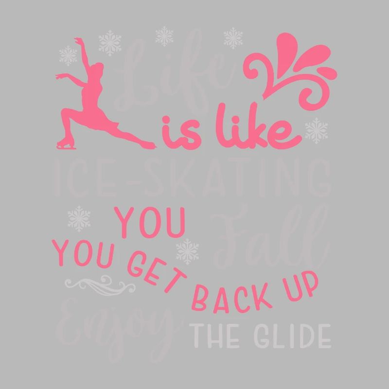 Skating Life Tshirt Eiskunstlaufen Geschenkidee