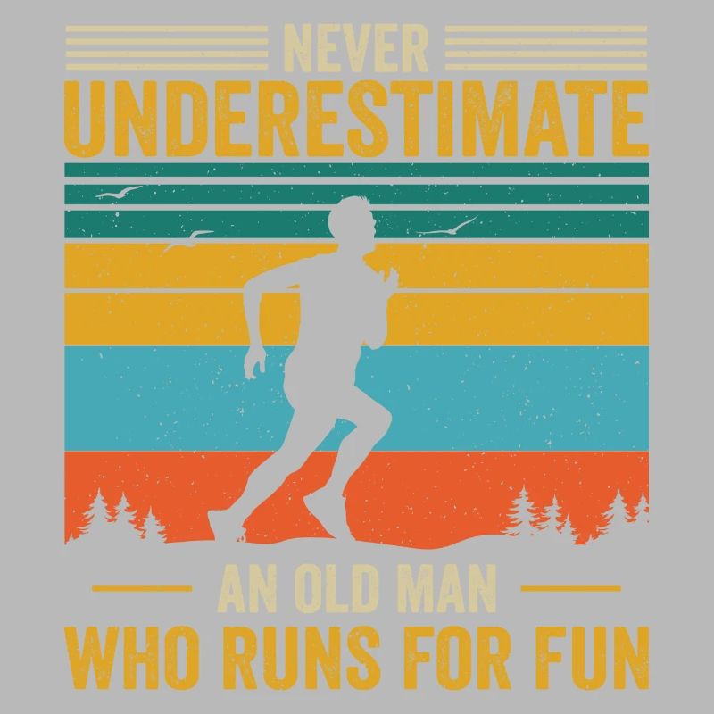 Never underestimate an old man who runs for fun