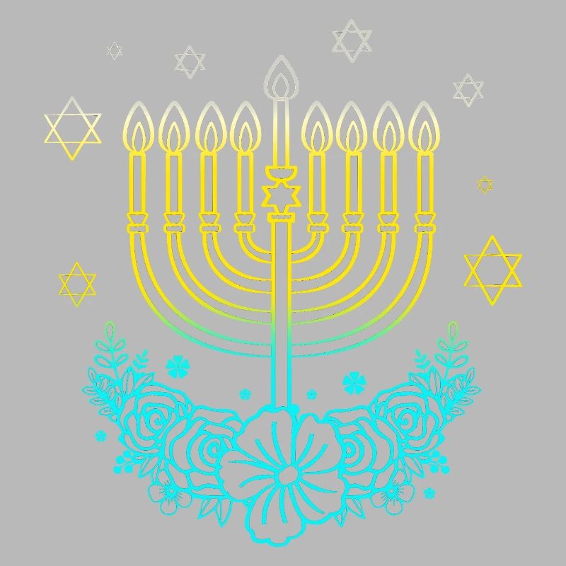 Hanoukka Hanoukka Hanoukka Hanouka Menorah
