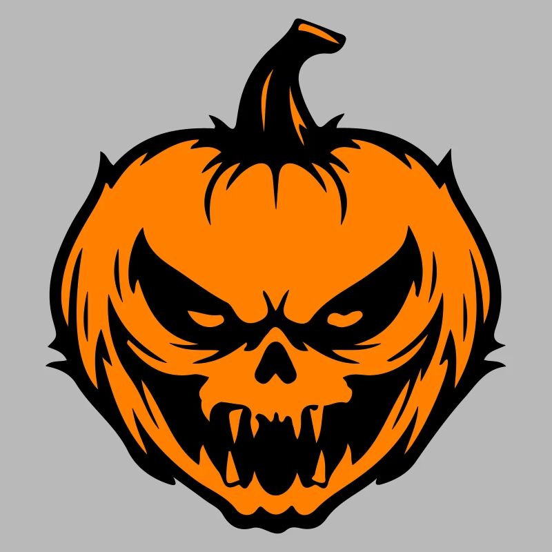 Grimace de citrouille Halloween
