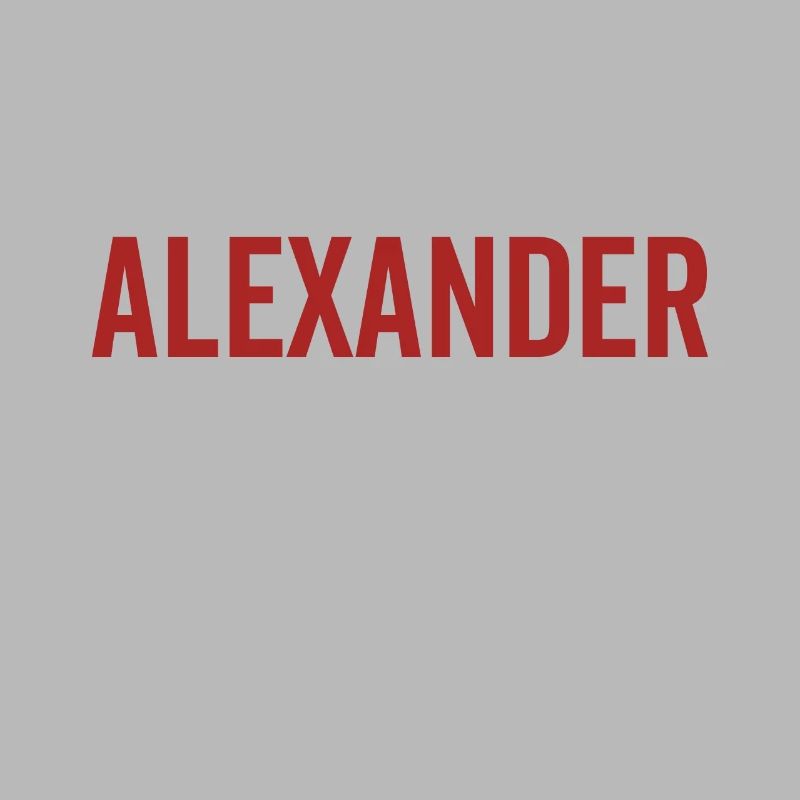 Pas d’Alexandre, pas de vie