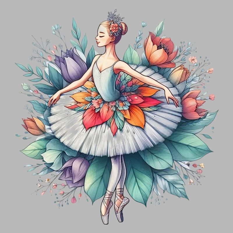 Danseuse de ballet avec tutu