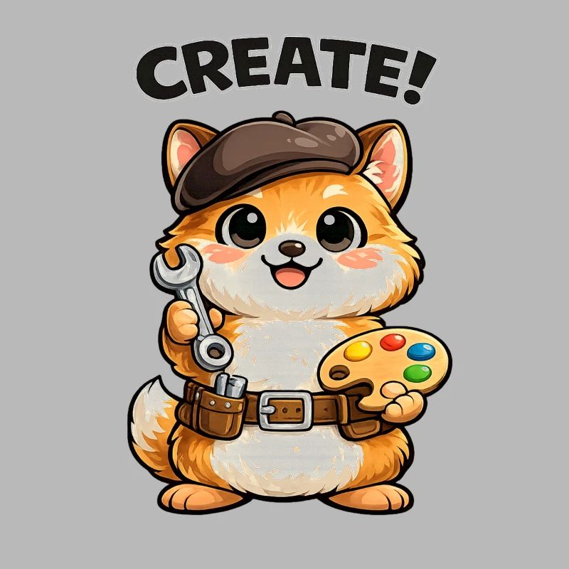 Kitten Artist Creative Workshop
