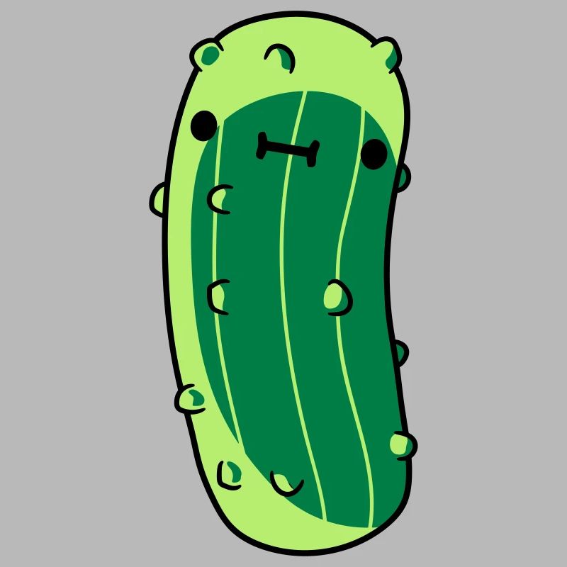 kleine gurke mit
