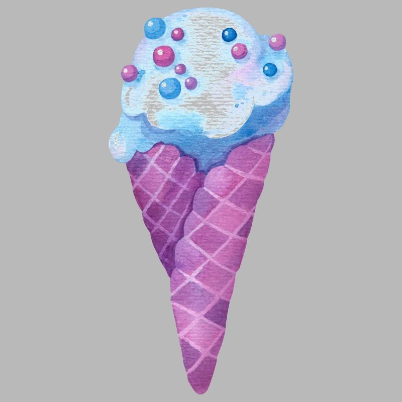 Cornet de crème glacée