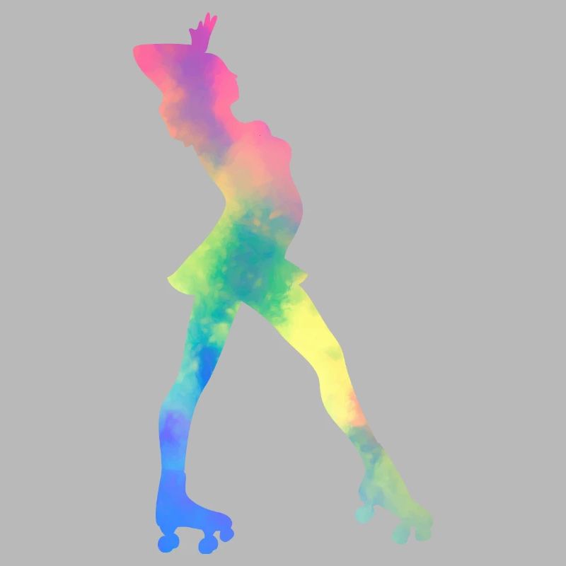 Mädchen Rollerblading Inline Skating Rollerblading