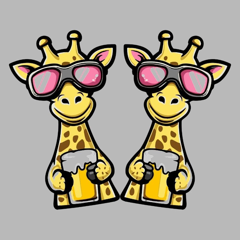 Giraffe Ski Team Bier