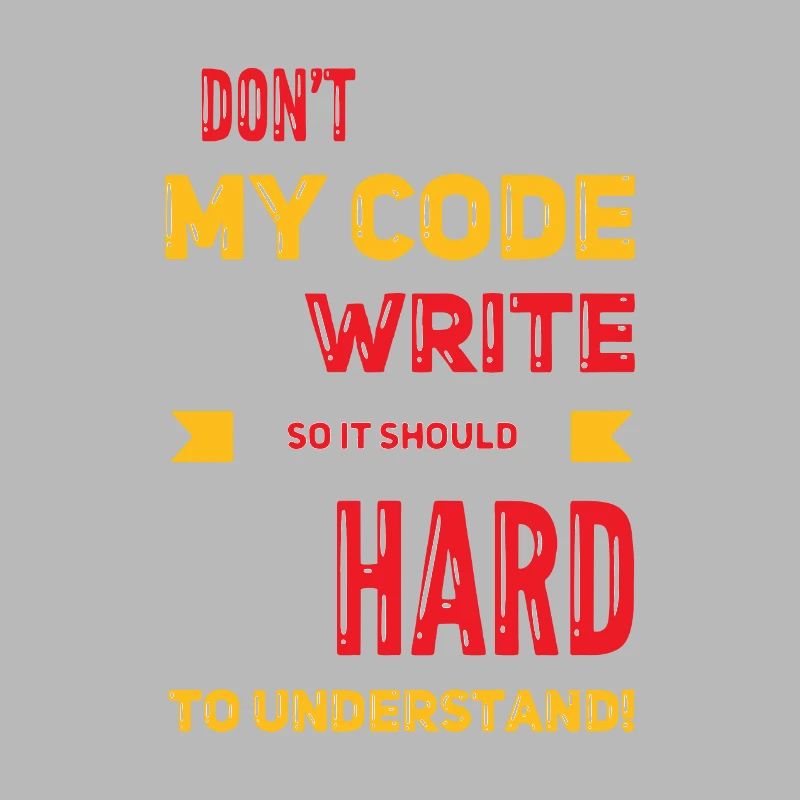 I Don't Comment My Code