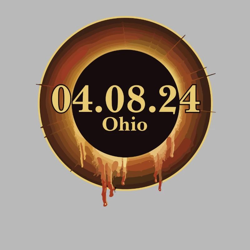 Total Solar Eclipse Path of Totality Ohio April 8