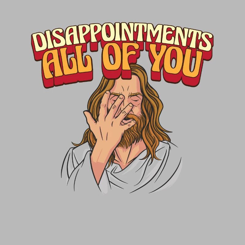 Déceptions à tous drôle Jesus Facepalm