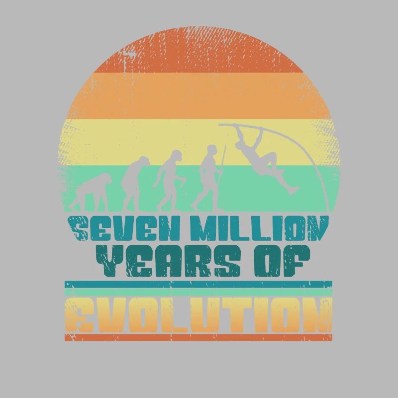 Stabhochsprung Evolution Geschenkidee 005-189