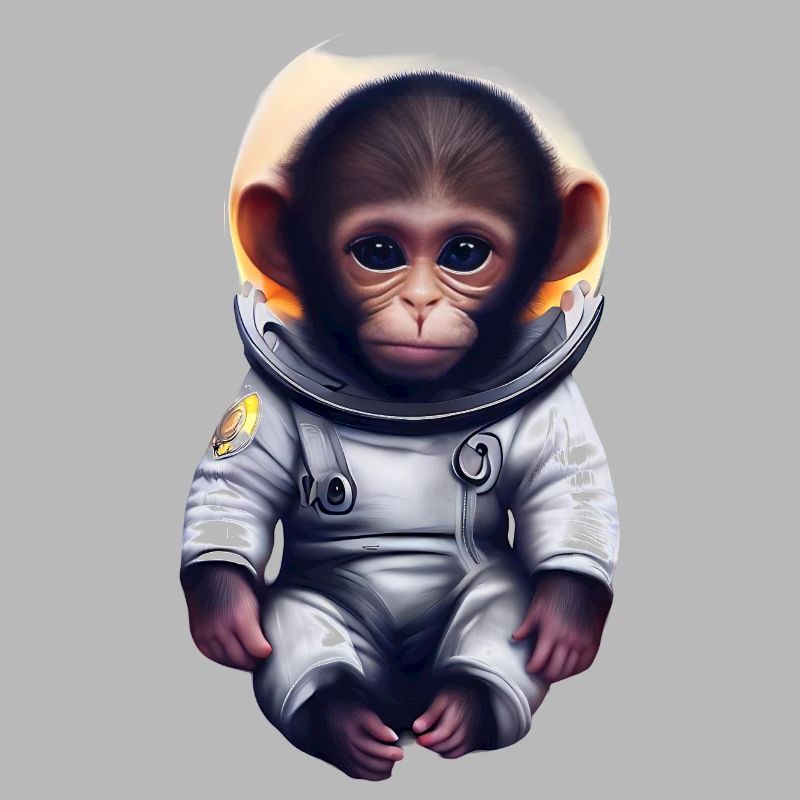 Affe Astronaut