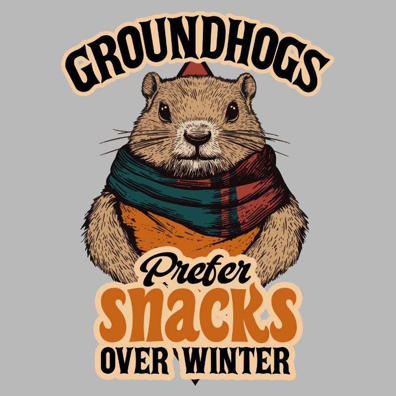 Groundhogs Prefer Snacks Over Winter Delight