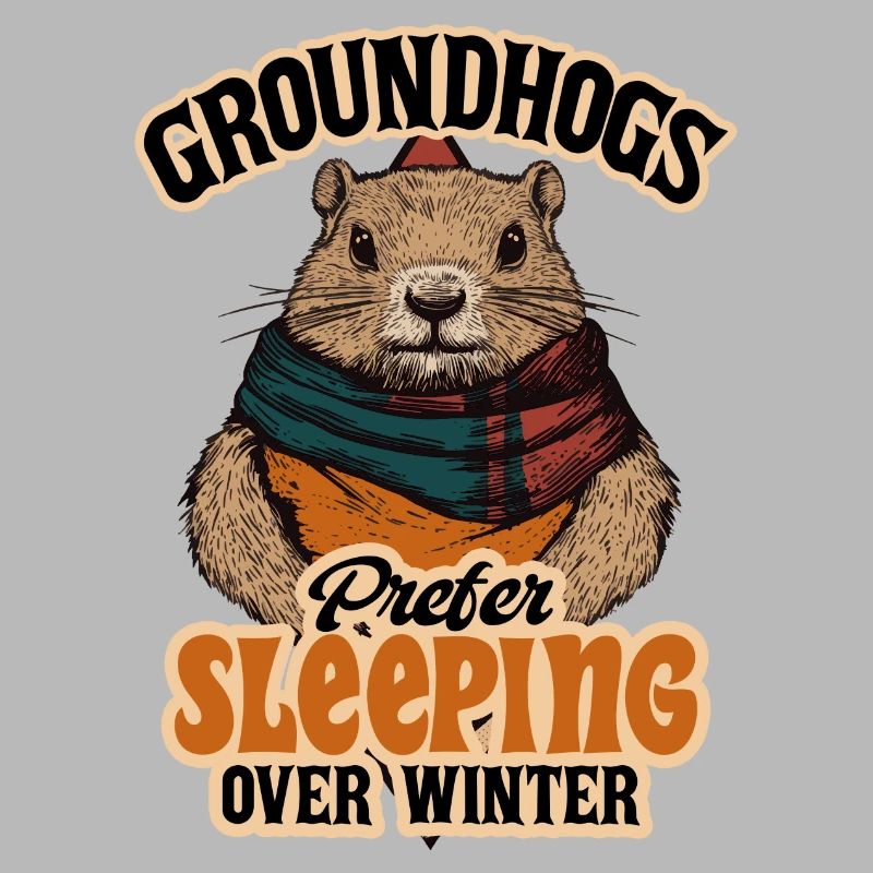 Groundhogs Prefer Sleeping Over Winter Funny
