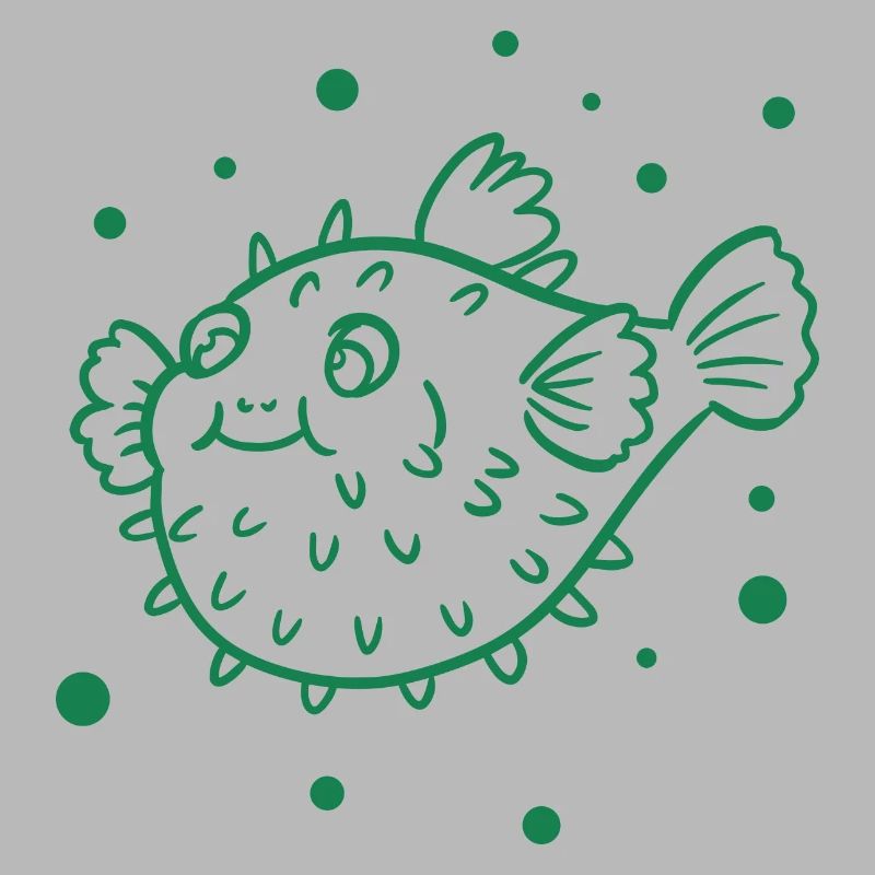 Poisson-globe épais