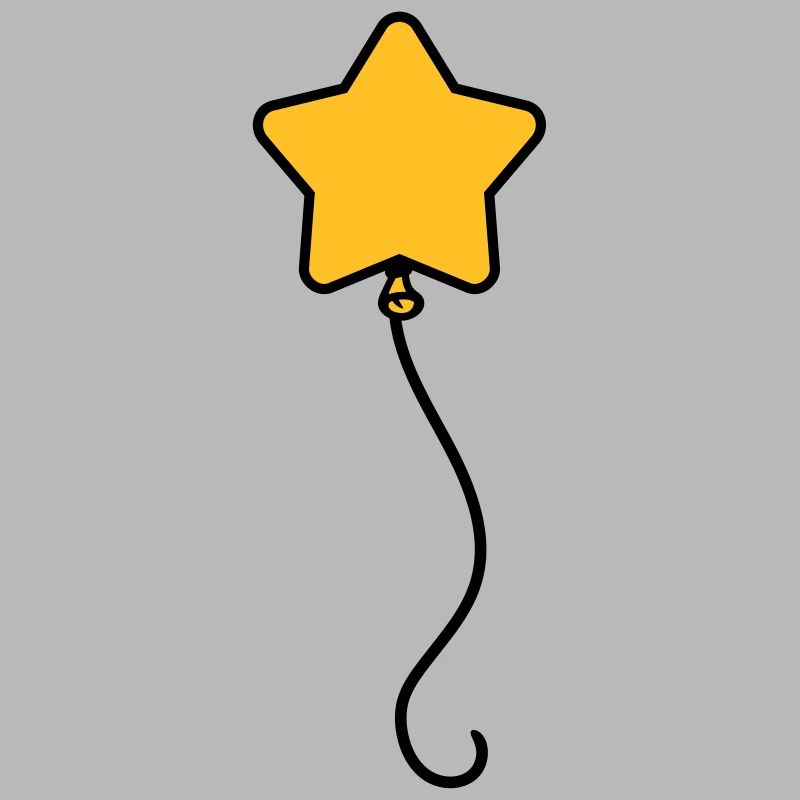 Flying star Balloon