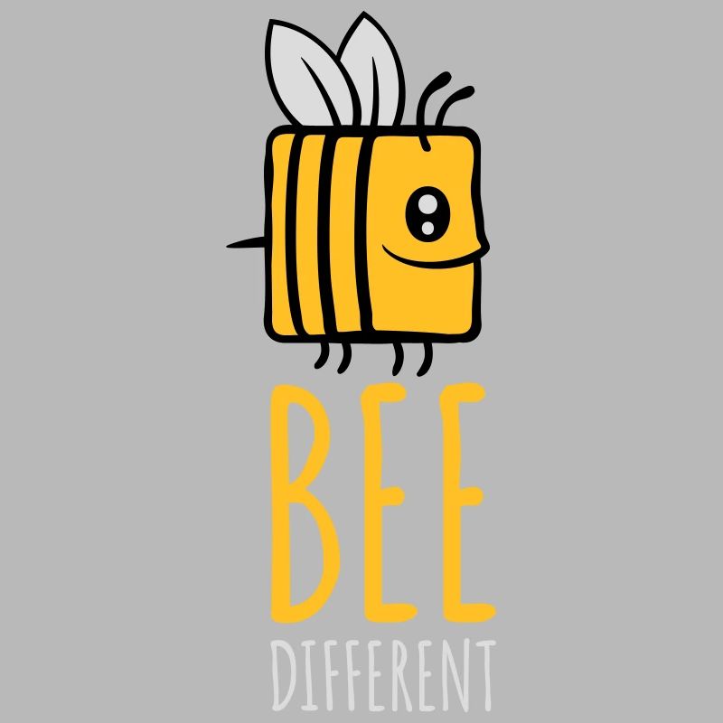 bee different Spruch Zitat