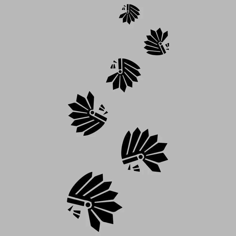 Indianer kopf symbol