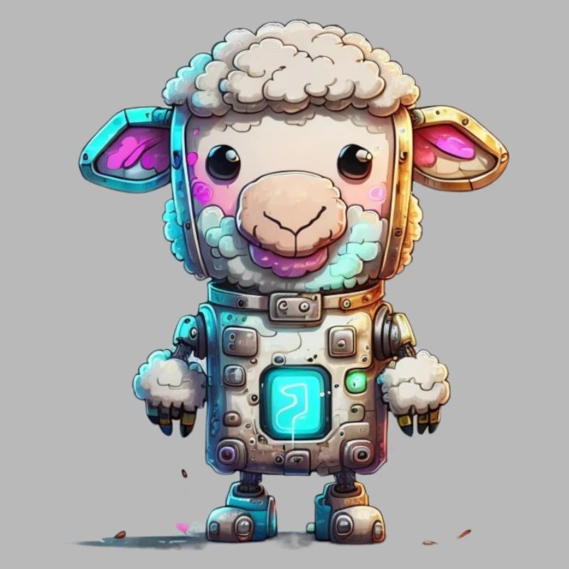 Roboter Schaf
