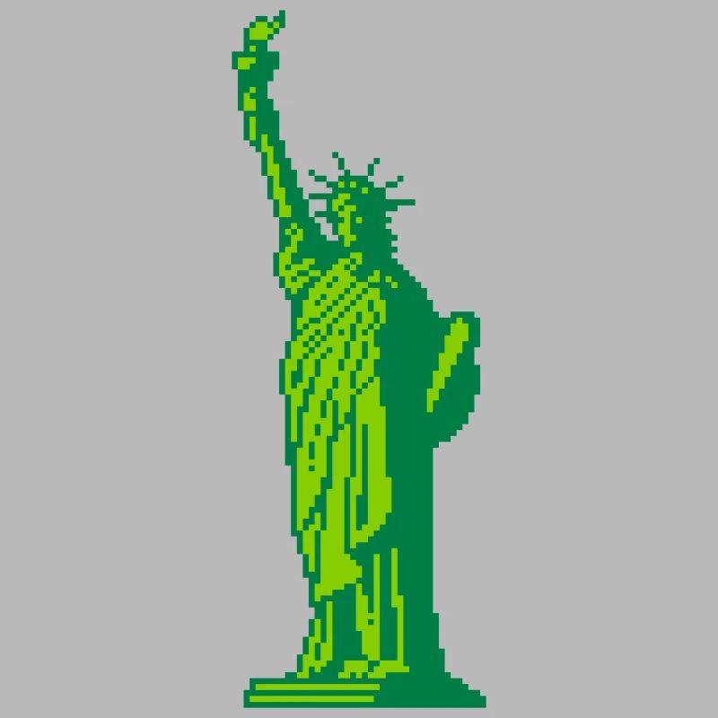 8bit Freiheitsstatue