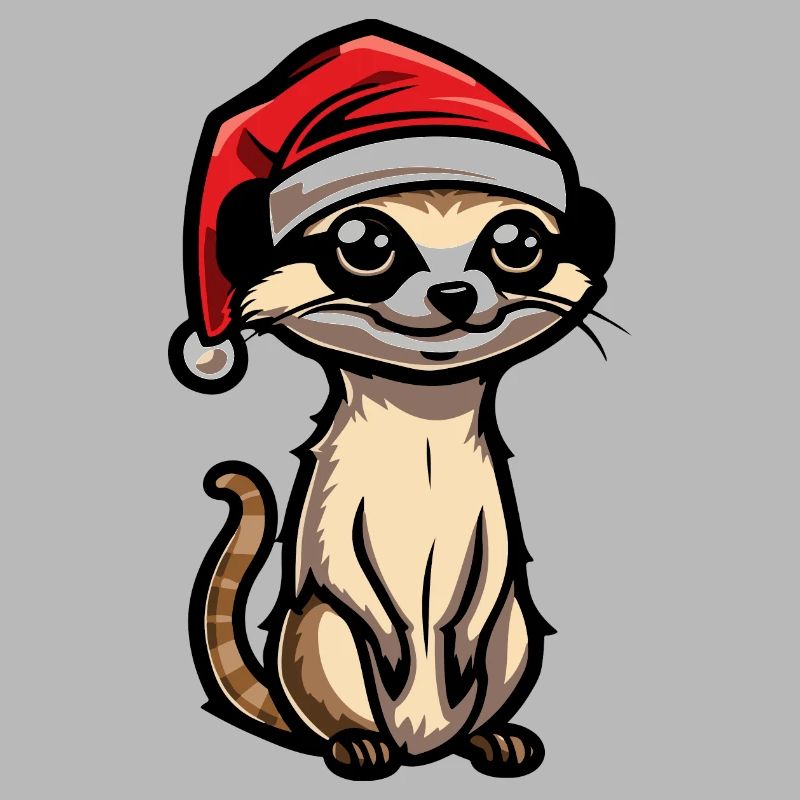 Erdmännchen Weihnachten