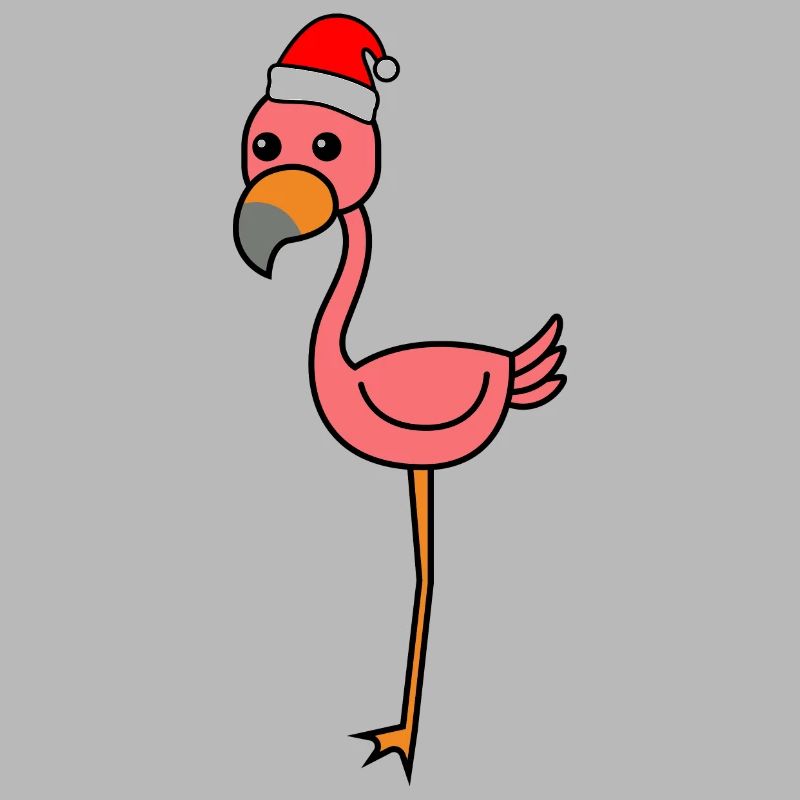 Flamingo Comic Noël Noël