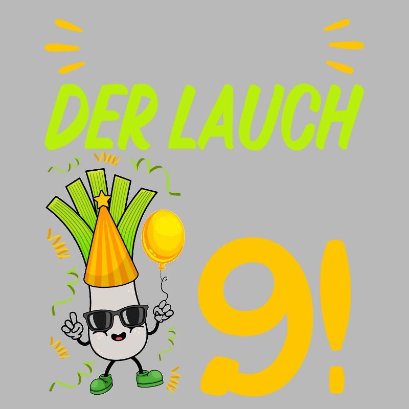Hurra der Lauch wird 9 Geburtstag
