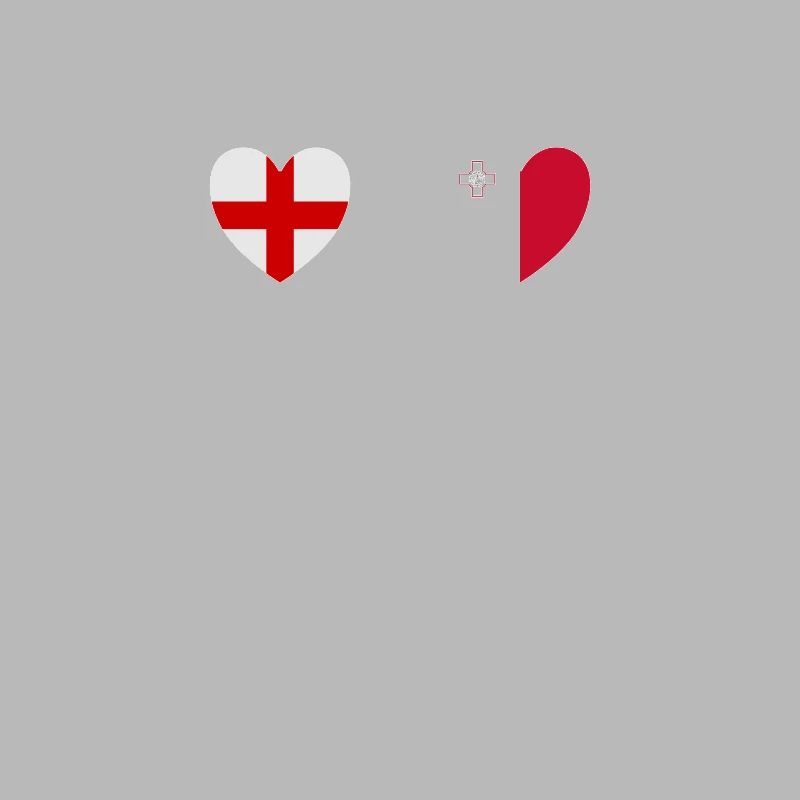 Drapeaux maltais de l’Angleterre et de Malte