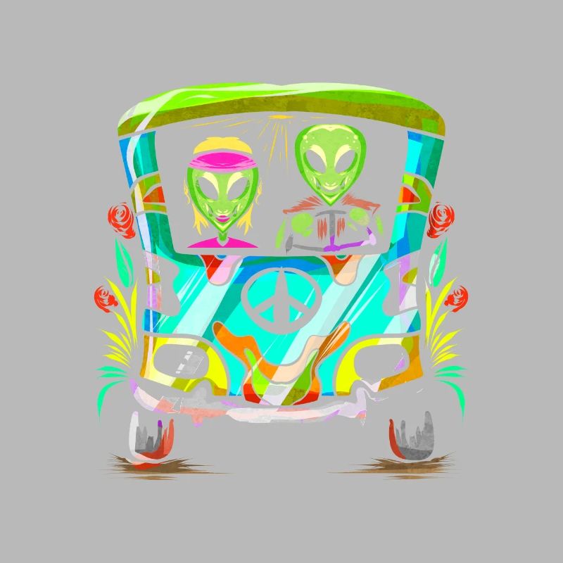 Champignon de l’espace - Hippie Alien