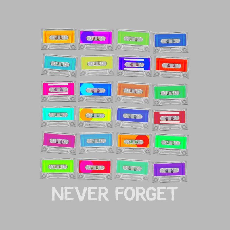 Never Forget Audio Cassette Tape - Never Forget
