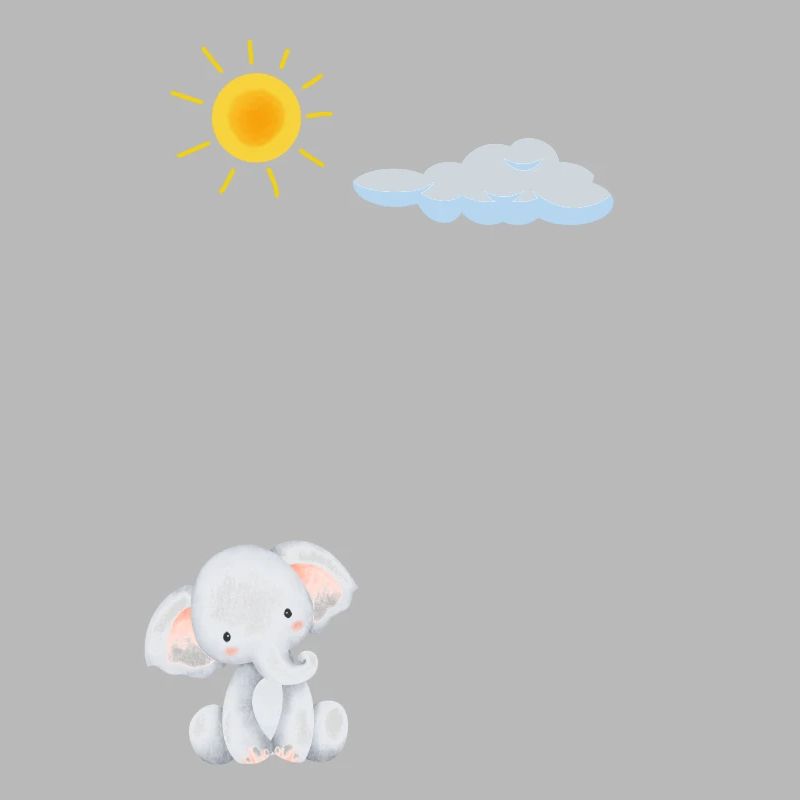 Éléphant mignon