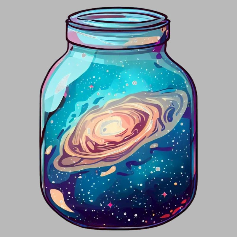 Space in a jar