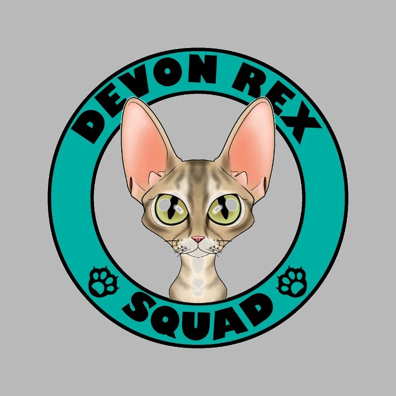 Devon Rex Squad I Cat Lover I Devon Rex Cat