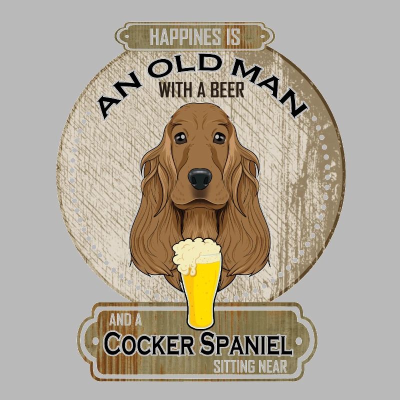Cocker Spaniel Dad Beer Lover