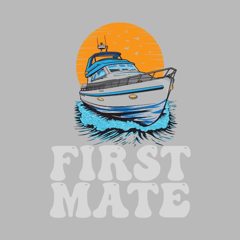 First Mate Motorboating Squad Lake Life Pontoon