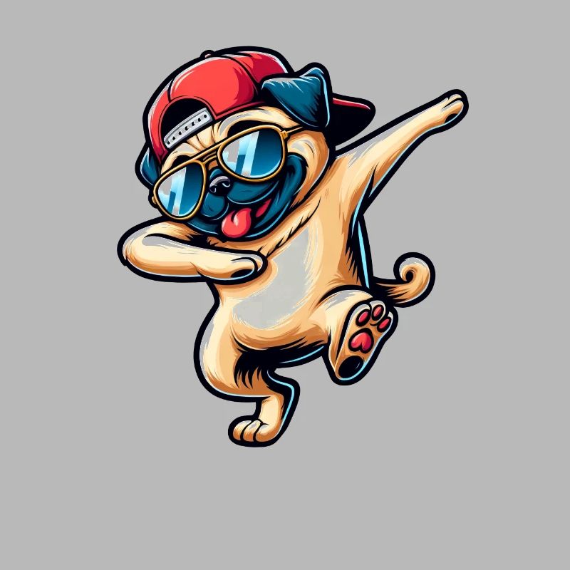 Danse Carlin Dabbing Pose Élégant