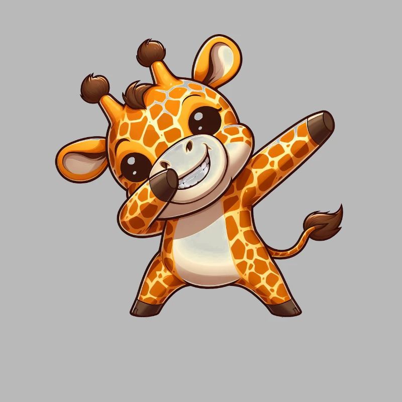 Cool Giraffe Dabbing Style