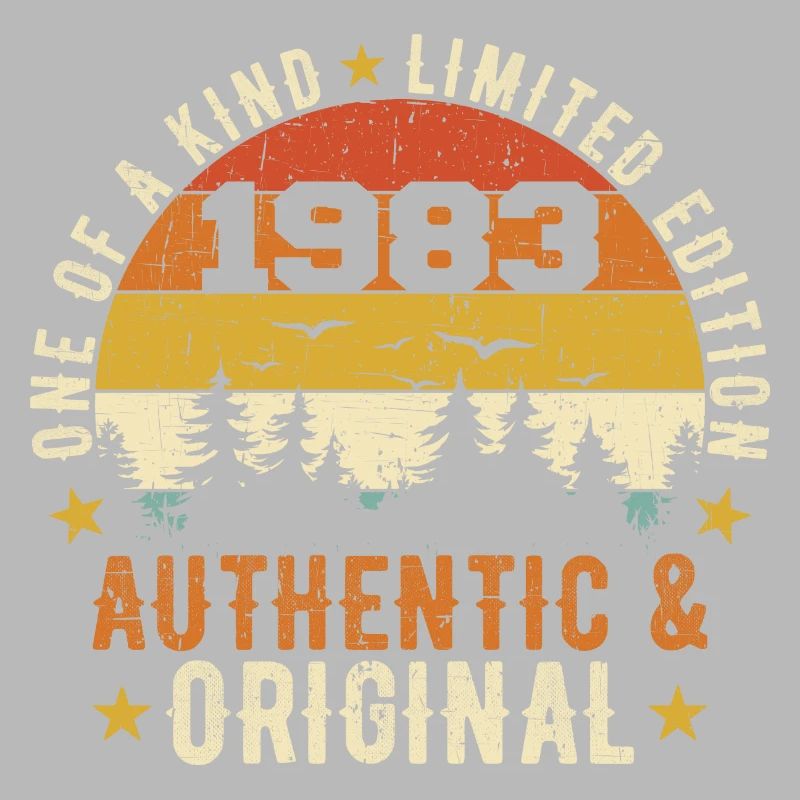 Original 1983 Birthday Gift 1983 Authentic